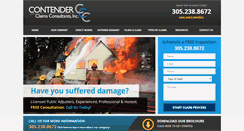 Desktop Screenshot of contenderclaims.com